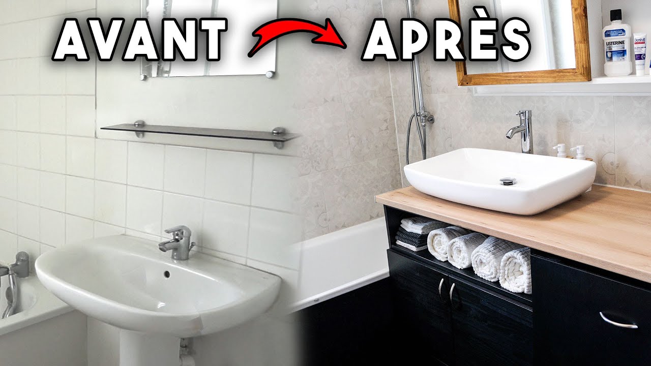 Rénovation Petite Salle de Bain ingénieuse.