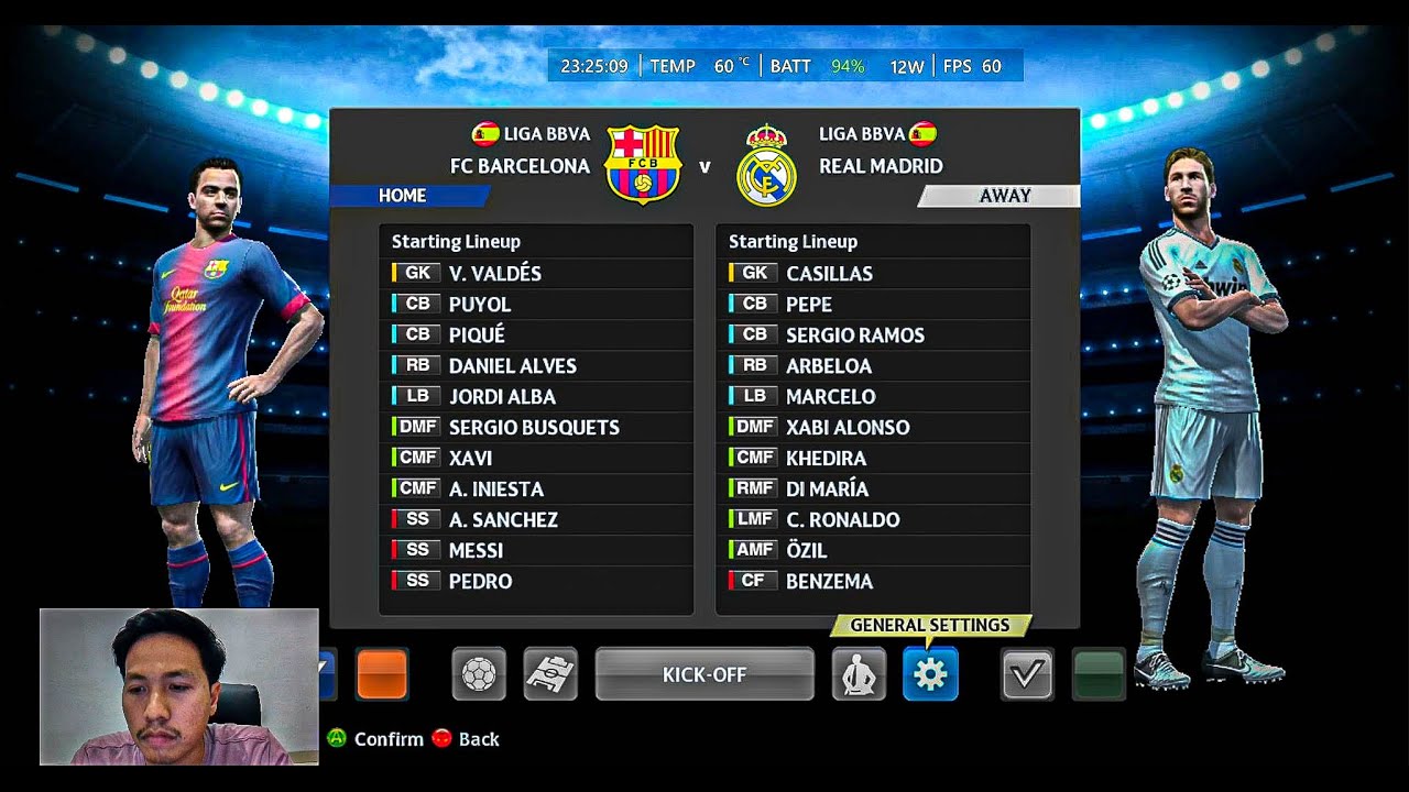 Nostalgia El Clasico Pes 2013.