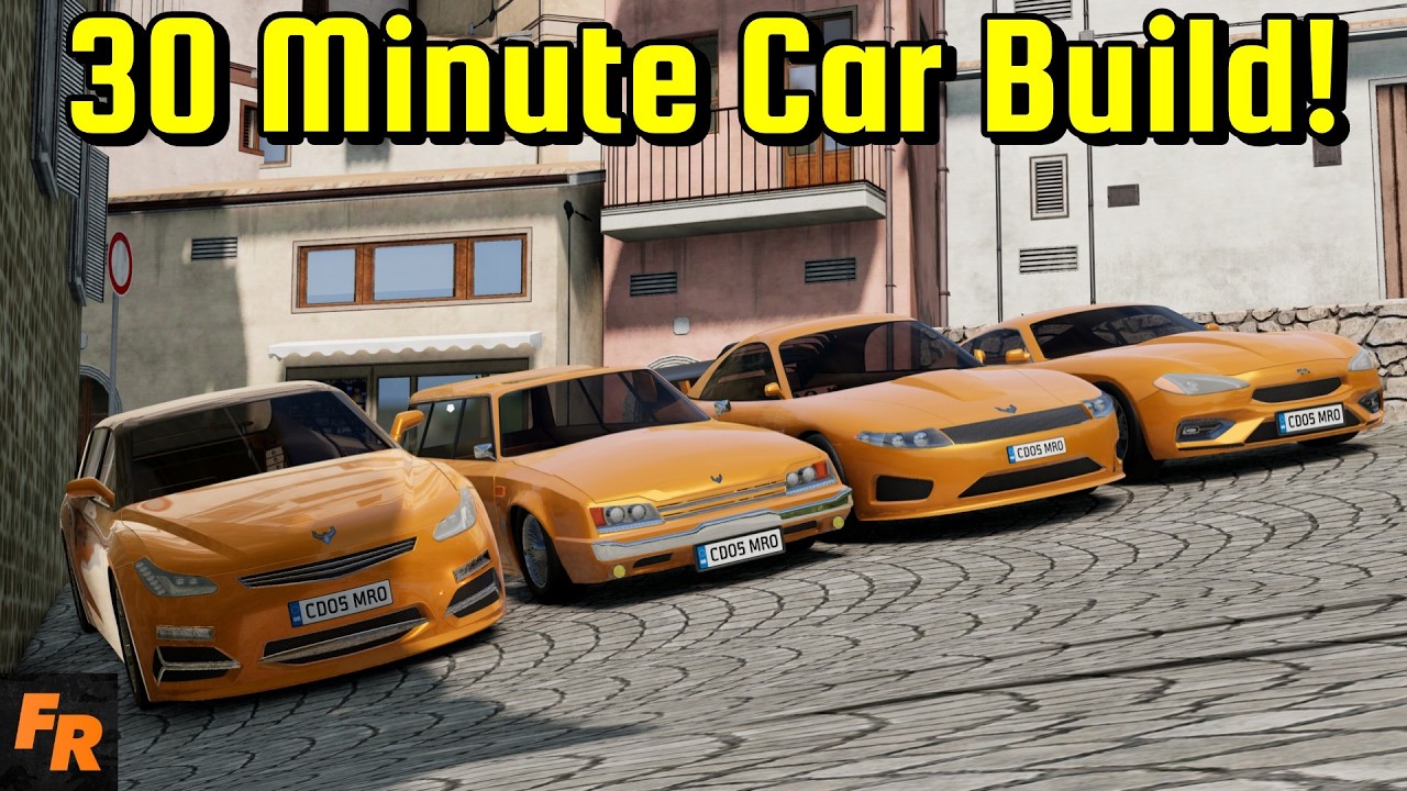 30 Minute Car Build - The Terrible Cars! - Automation/BeamNG Drive