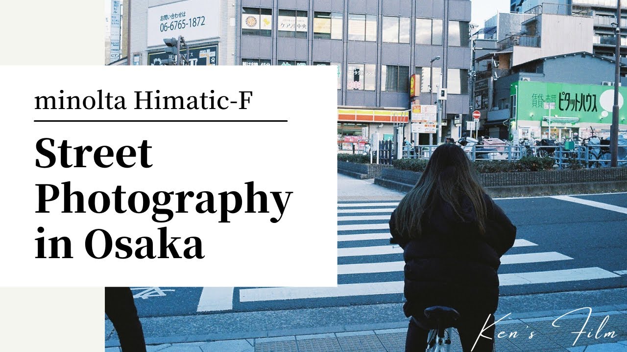 Street Photography with Minolta Himatic-F in Osaka