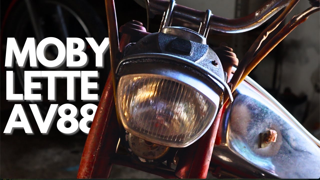 ASÍ es un CICLOMOTOR de los 60's - MOBYLETTE AV88 (Reportaje)