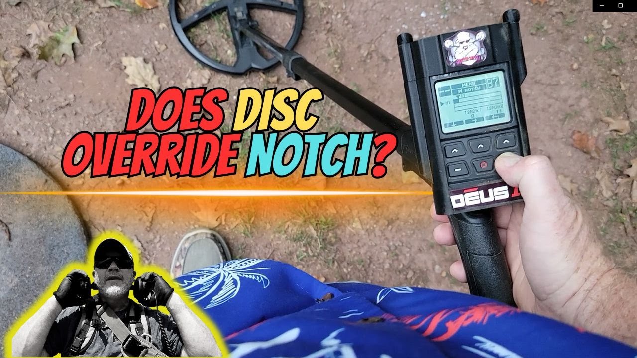 XP Deus 2 For Beginners: DISC and Notch - Does One Cancel Out The Other?