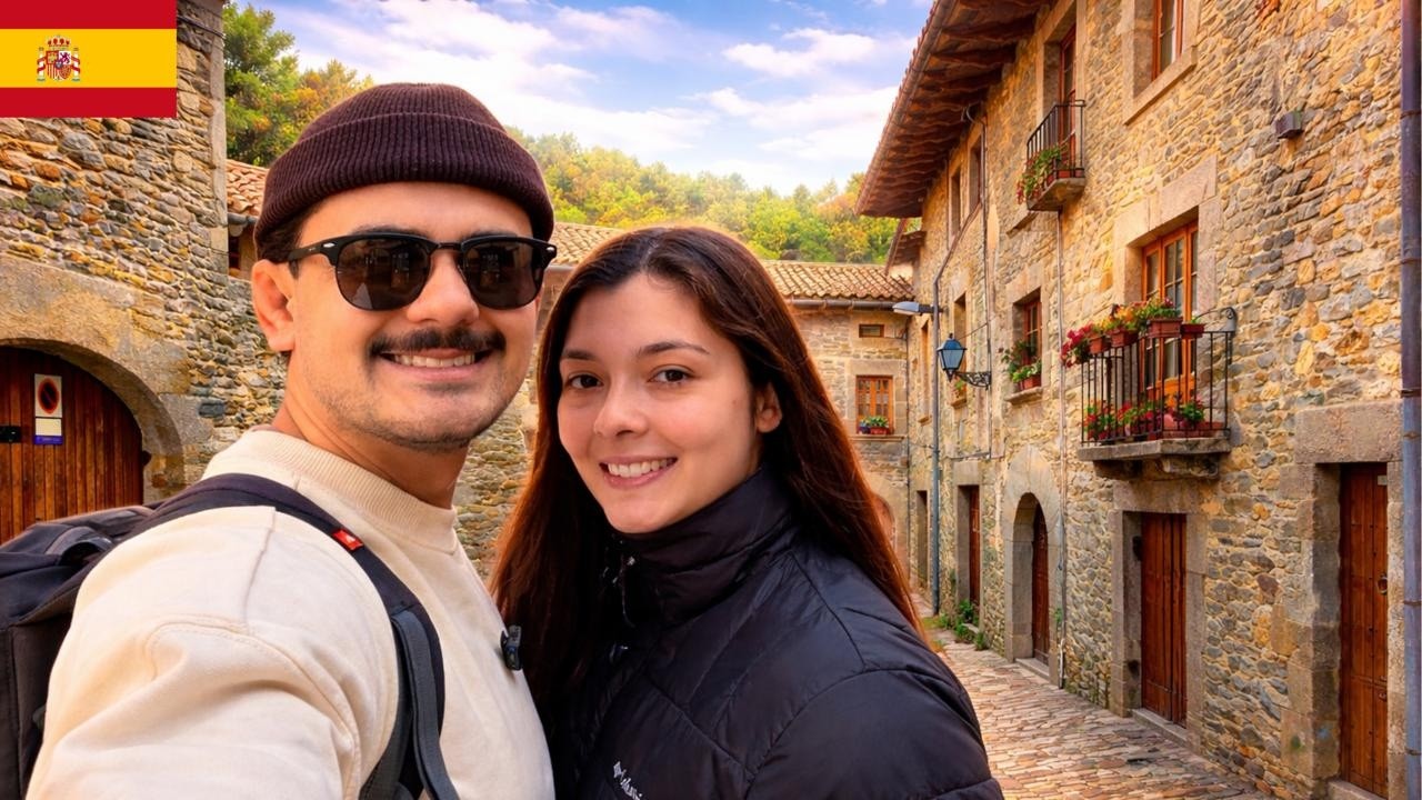 Essa VILA NAS MONTANHAS da Espanha parece CONGELADA NO TEMPO