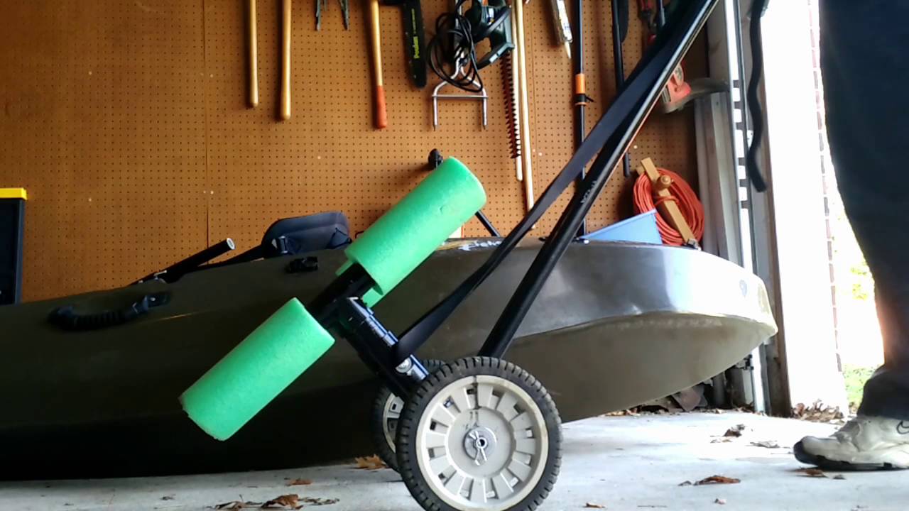 Homemade Kayak Cart