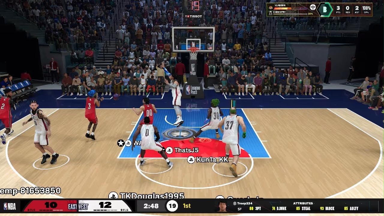 47 pts in tha event