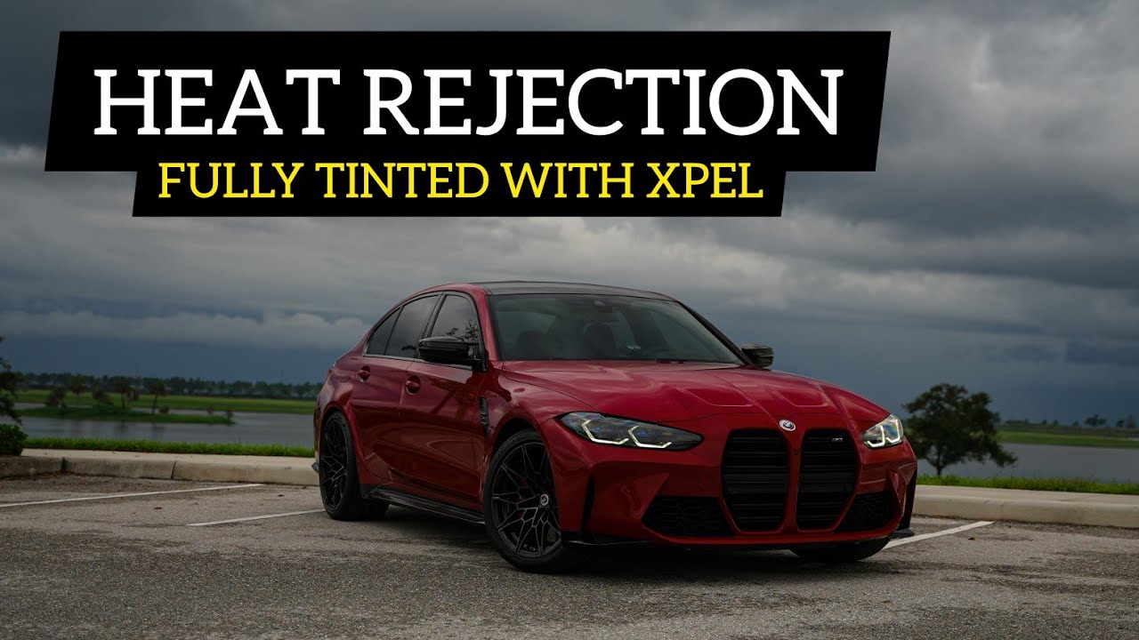 My Imola Red G80 M3 Is Fully Tinted With XPEL Prime XR Plus | Best Window Tint