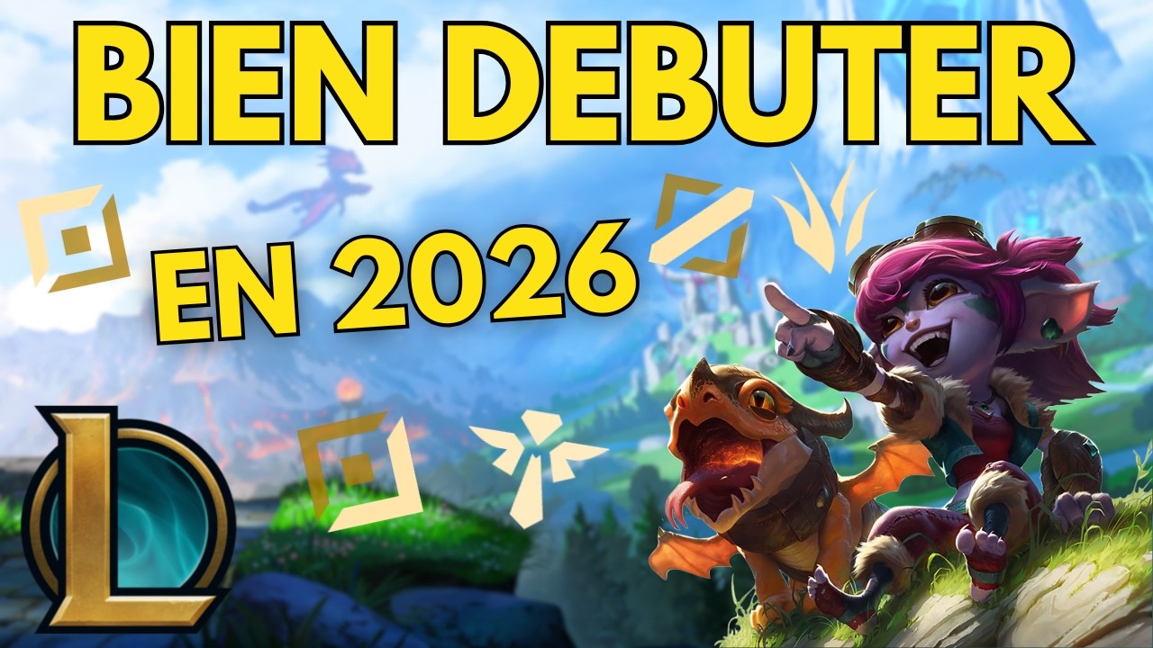 BIEN D&Eacute;BUTER SUR LEAGUE OF LEGENDS en 2026 et CONNAITRE LES BASES pour COMMENCER le jeu FACILEMENT !
