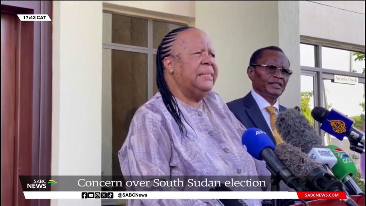 President Ramaphosa meets South Sudan President, Salva Kiir and vice Riek Macher