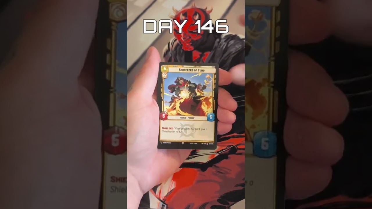 Opening a pack every day: Day 146 #swu #starwarsunlimited #packopening