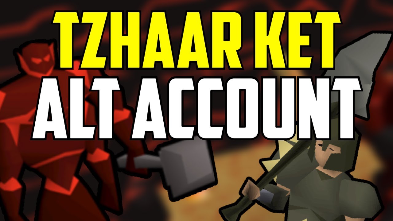 OSRS - How Much Money Does a TZHAAR KET Alt Make? (3 HOURS)