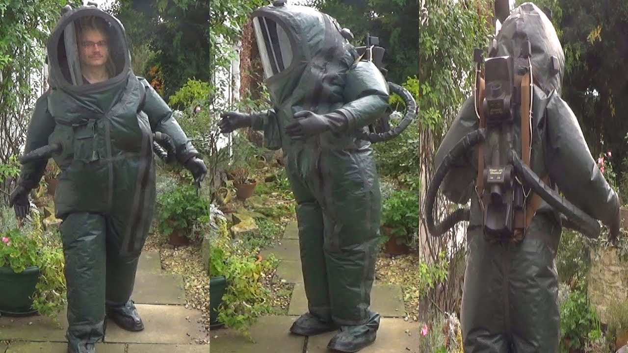 Polish OOB-1 Hazmat suit walk around