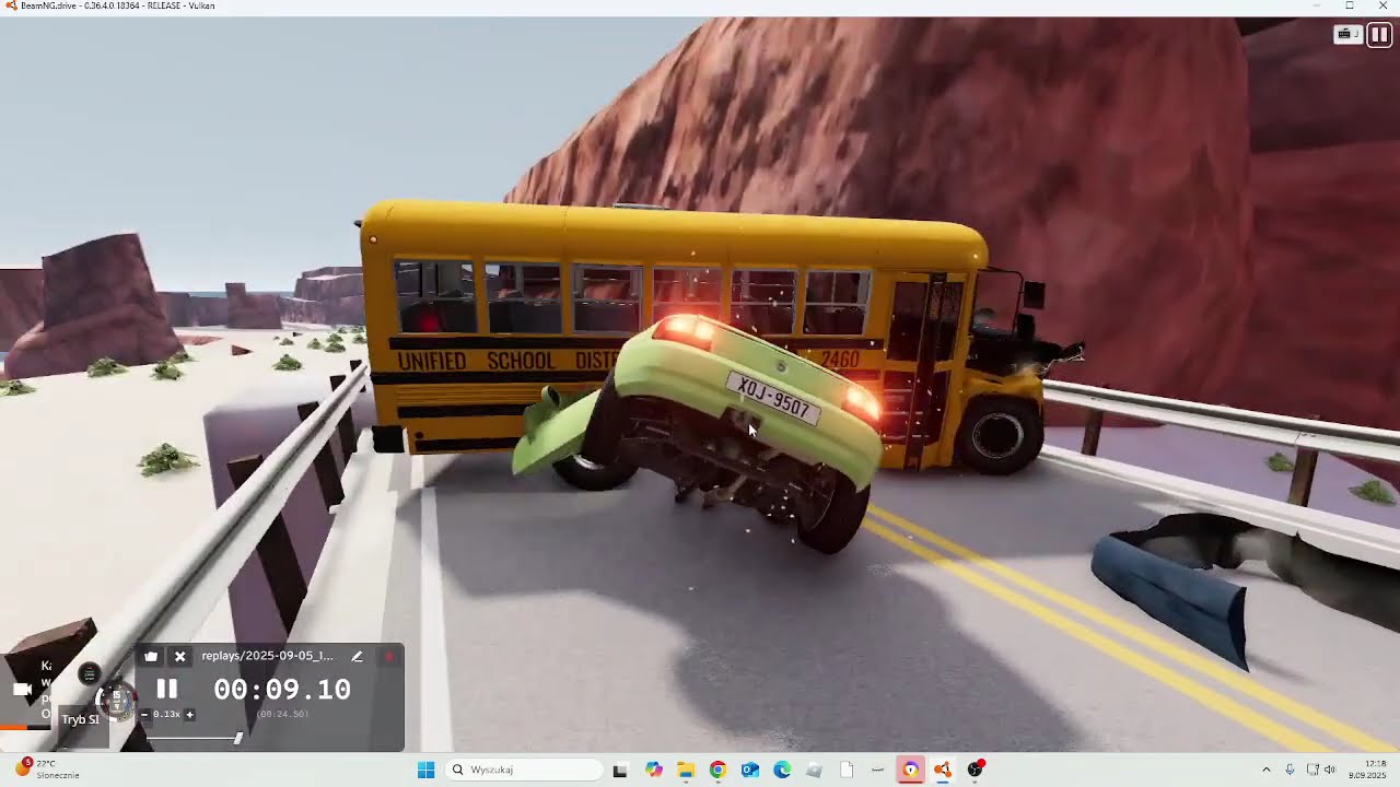 Cars vs Bridge of Destruction/ BeamNG drive