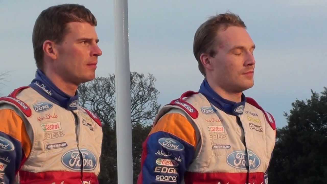 WRC Wales Rally GB 2011 Podium ceremony