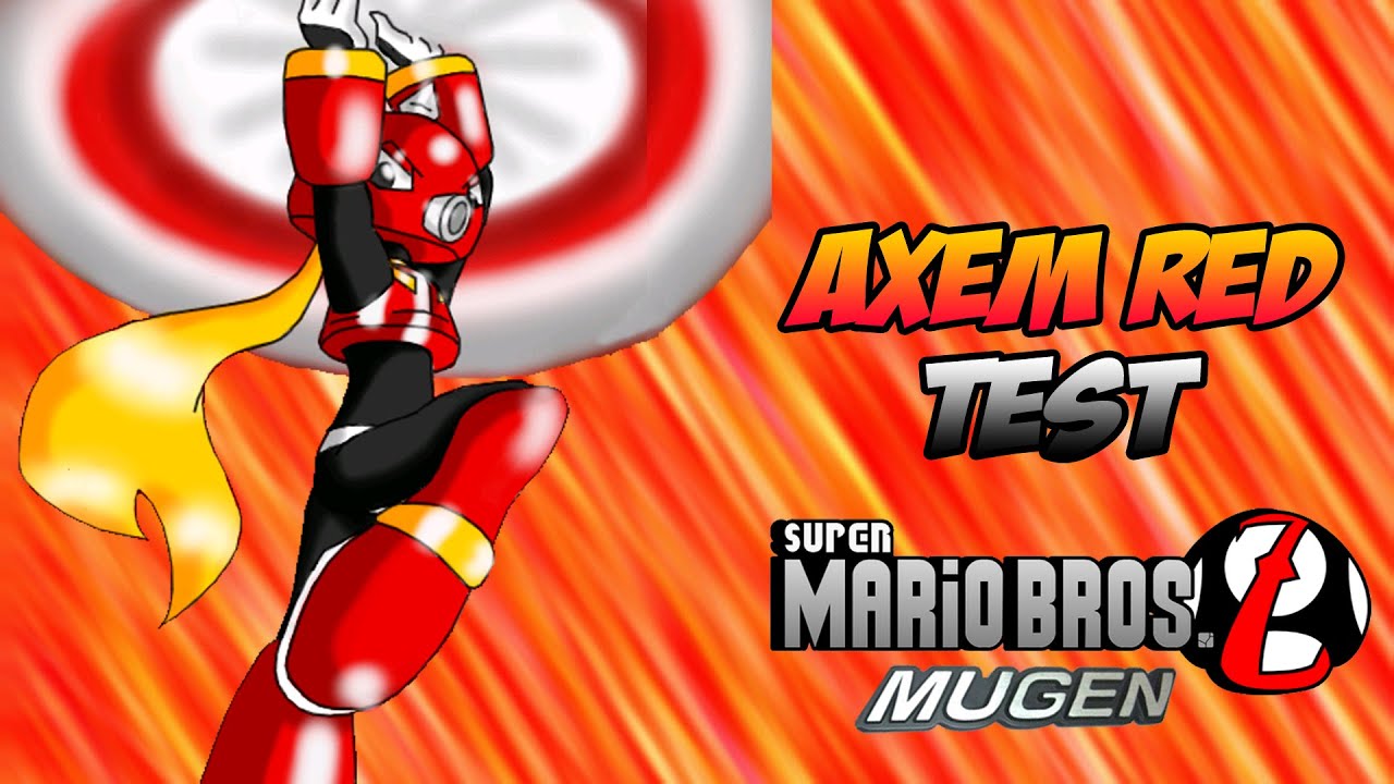 SMBZ MUGEN: Playing with Axem Red (test)
