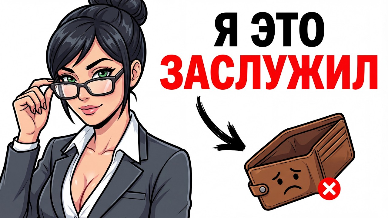 «Я это заслужил» — 3 слова, которые держат тебя бедным