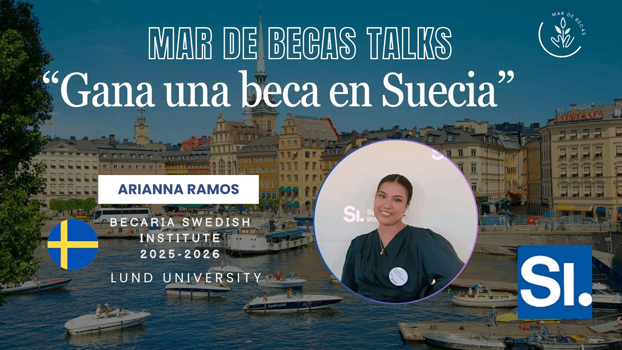 Ganó su beca de maestría en Suecia | Swedish Institute