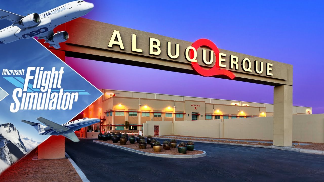 [🔴4K] Albuquerque Exploration | Microsoft Flight Simulator 2020