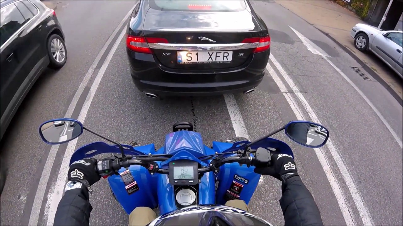 🔥Bashan 250# Przejazd quadem i zatarg z Hondą Escape from Honda (GoPro HERO)