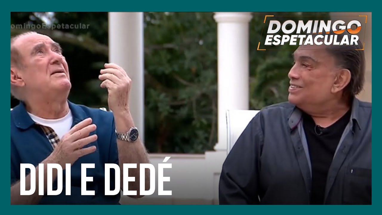 Record 70 anos: Didi e Dedé se reencontram e relembram carreira na televisão