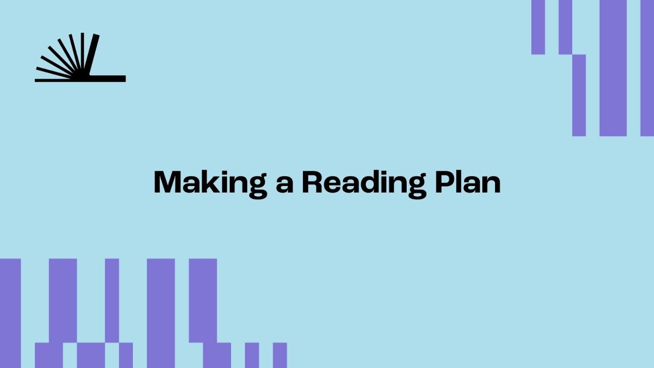 Making a Reading Plan