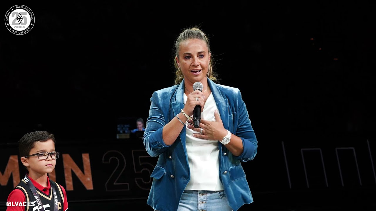 Becky Hammon #25 Jersey Retirement Celebration