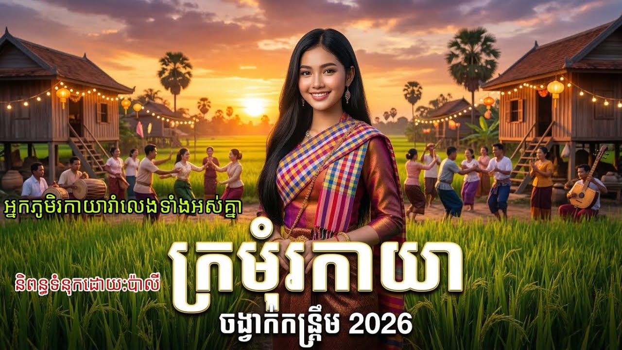 បទ:ក្រមុំរកាយា #រាំលេងក្នុងភូមិ