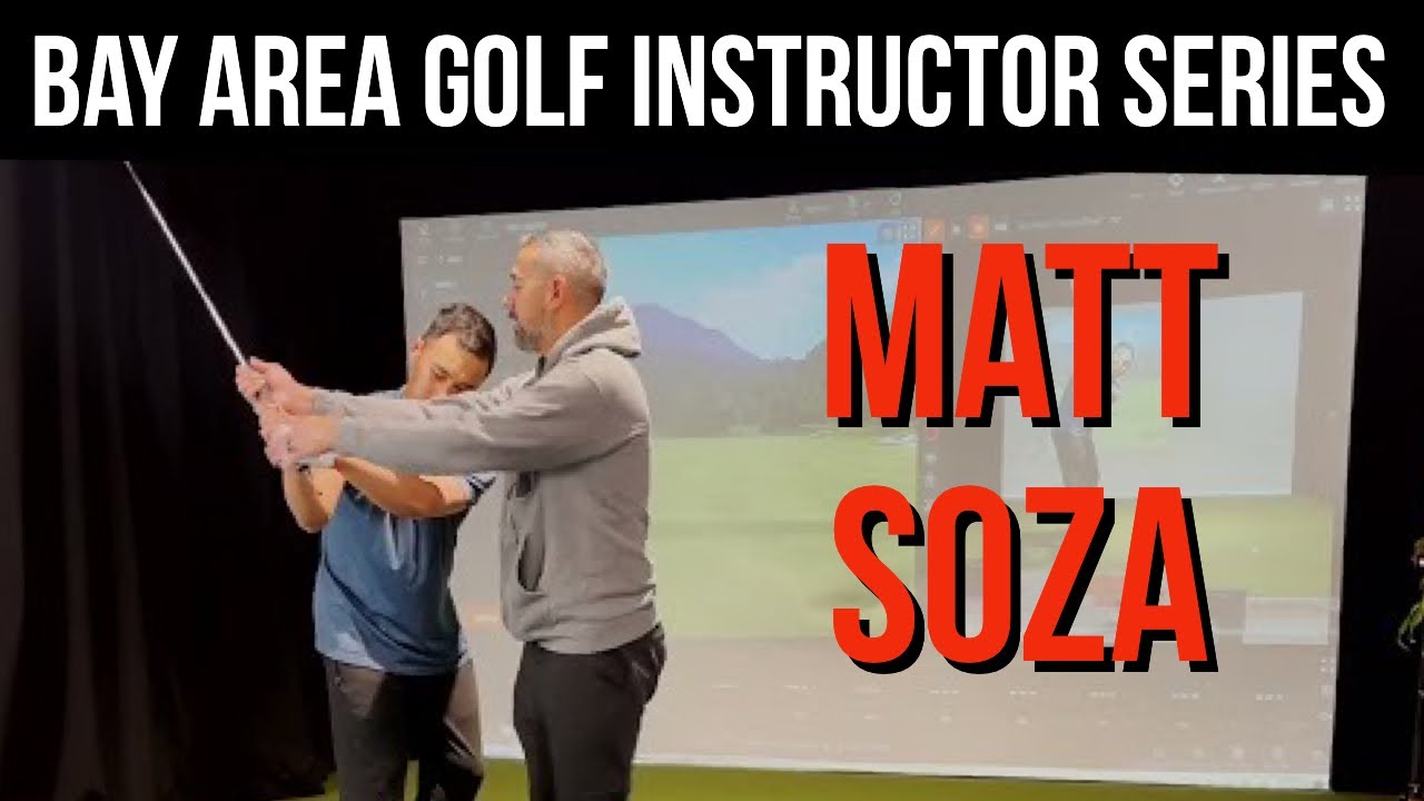 Bay Area Golf Instructor Series - Beginner James Takes a Golf Lesson From Matt Soza