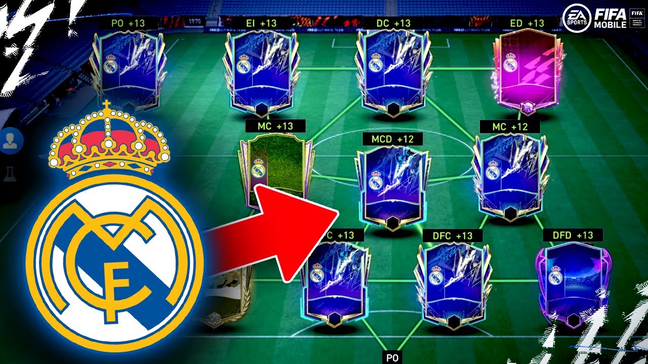 EL REAL MADRID EN FIFA 22 MOBILE !!! CARTAS ESPECIALES Y SUPER CARAS !!!