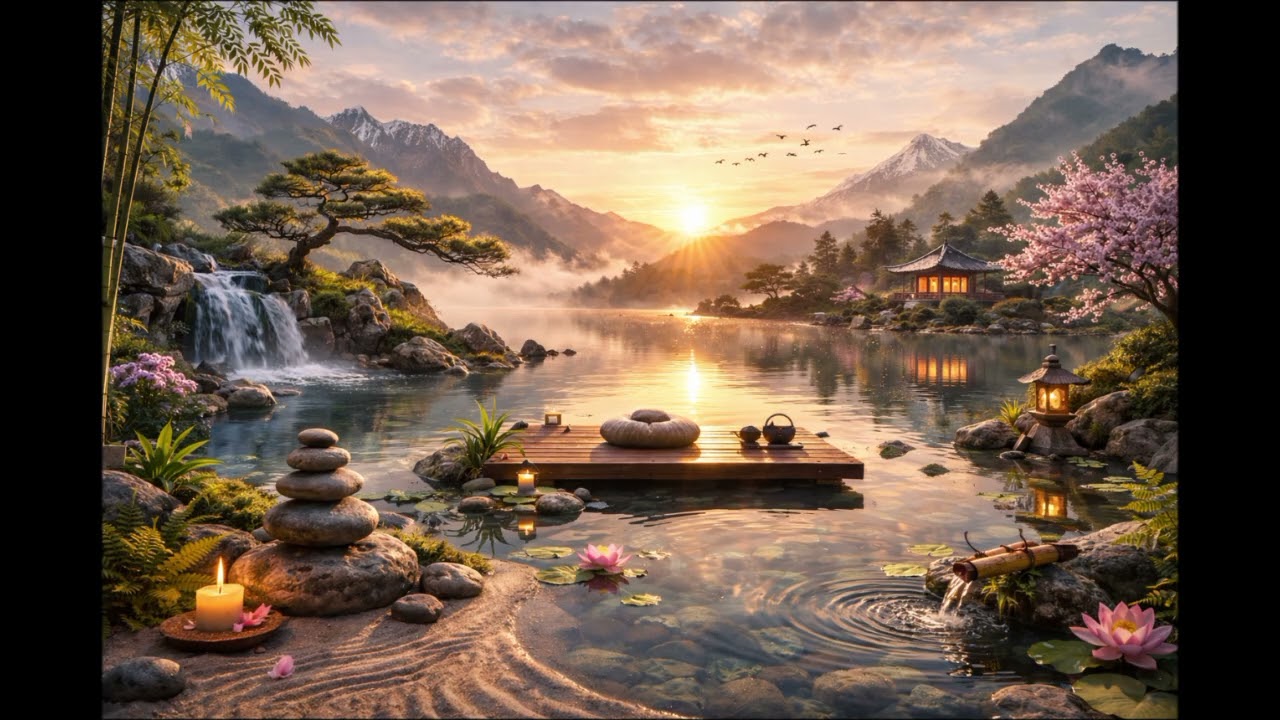 Sonidos Zen Profundos 🌿 Música Relajante para Dormir, Meditar y Calmar la Mente | Paz Interior 