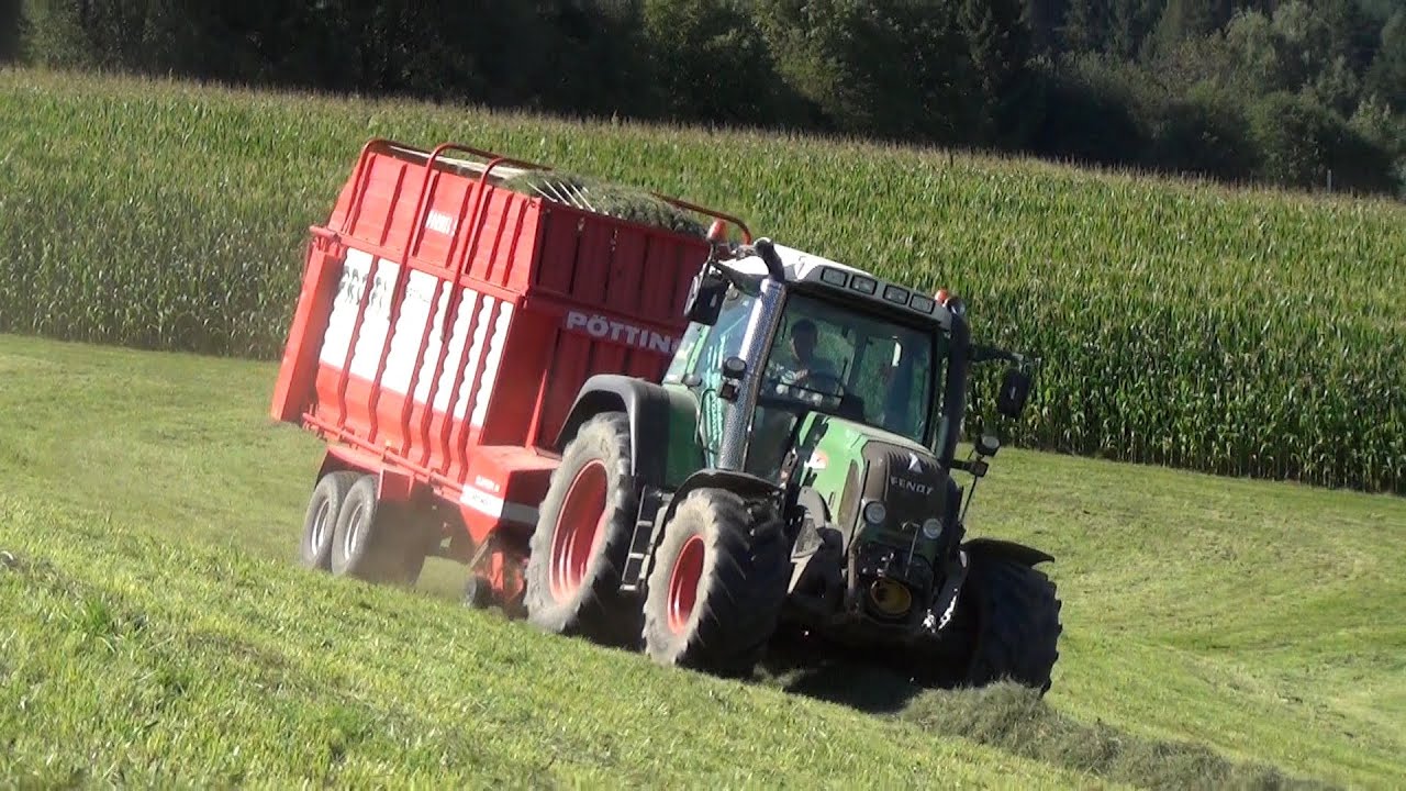 Heuernte 2016 (Fendt, Pöttinger) // Agroteam Tirol