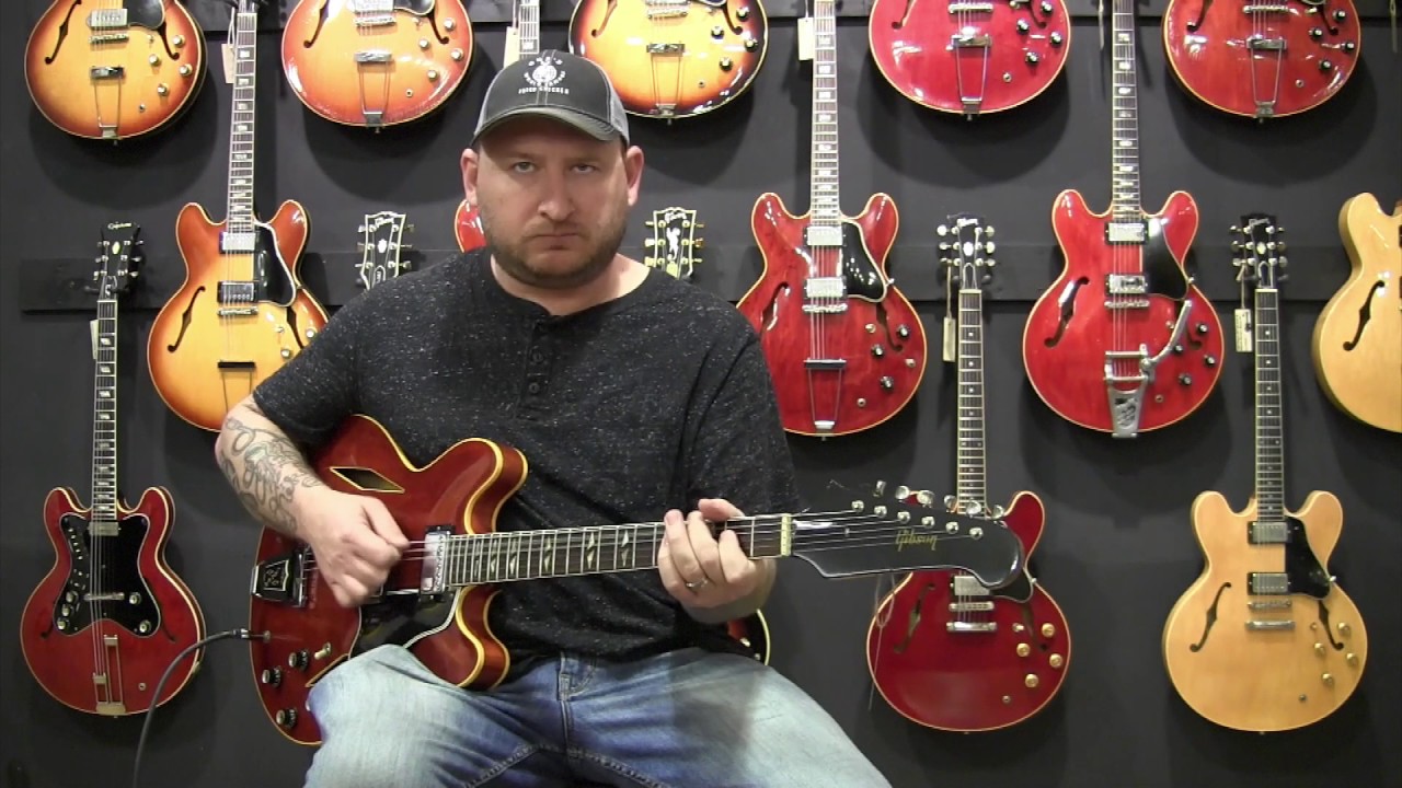 1966 Gibson Trini Lopez - Cherry / Josh Smith at GuitarPoint / Vintage Guitars