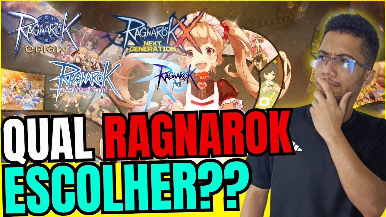 ESTA PERDIDO SOBRE QUAL RAGNAROK JOGAR? Qual Ragnarok Vale a Pena Jogar em 2026?