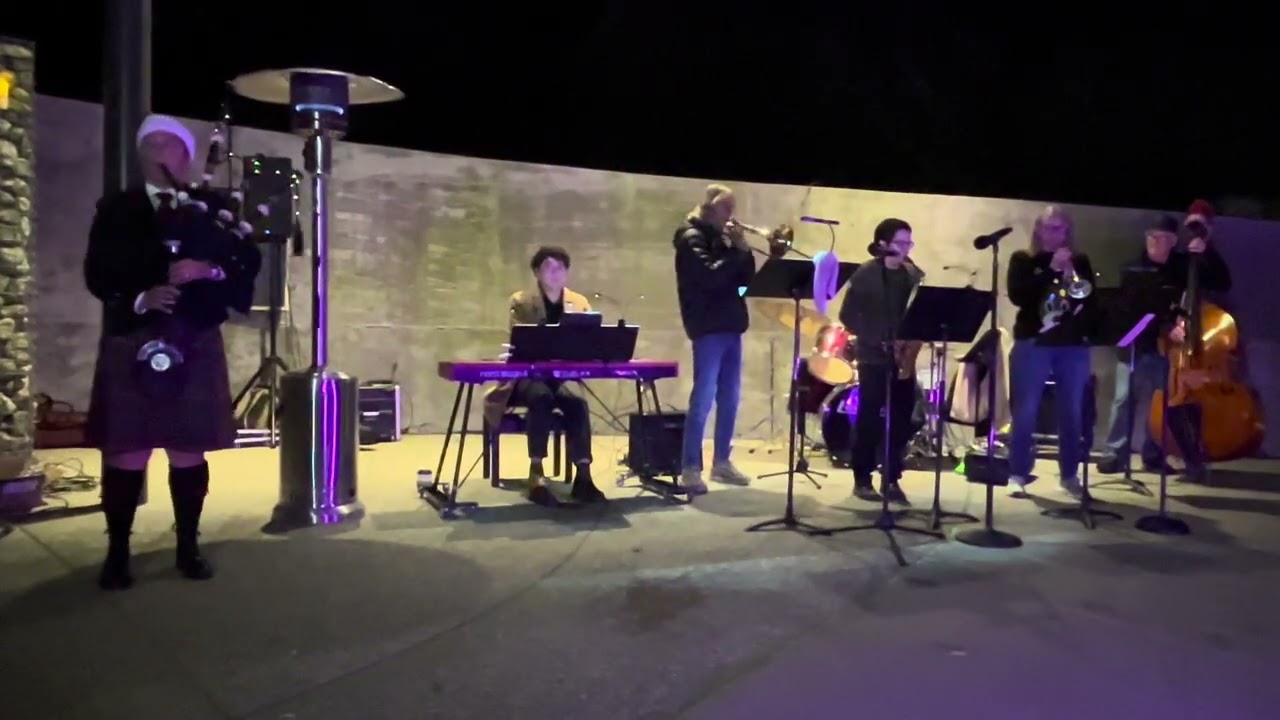 Little Drummer Boy (ft. Bagpipes and Cougar Estrada on drums), Claremont CSMJazz Faculty,12/19/2025 