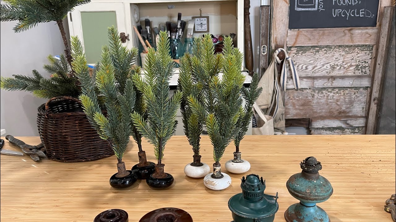 How to turn one Christmas tree into many mini trees!