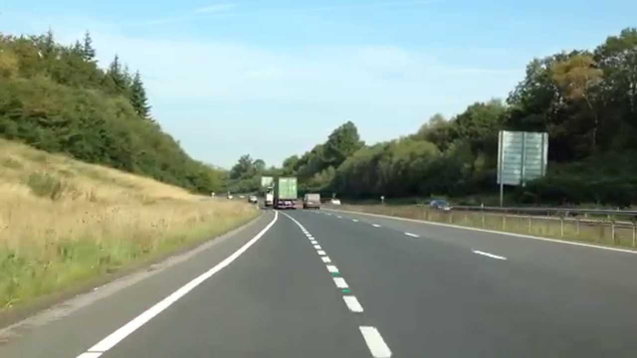 Съезды с двухполосной дороги &mdash; Ultimate Driving &mdash; Ньюбери A34