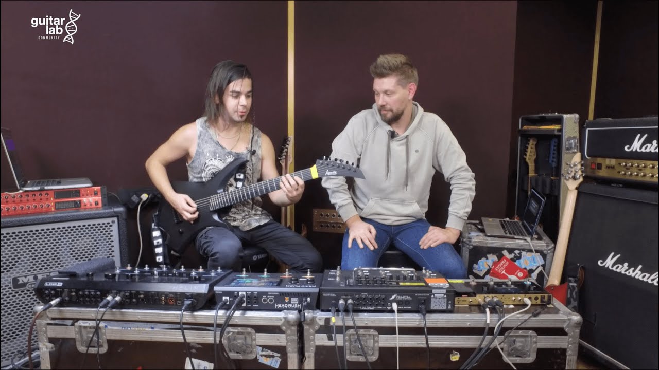 Обзор и сравнение гитарных процессоров Line6 Helix, Fractal AX8, Headrush Gigboard и Hotone Ampero