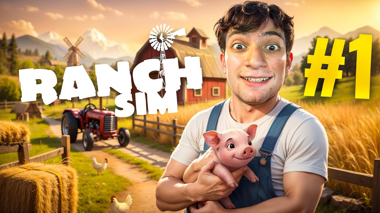 ՕՐ 1🔴 ՍԱՐՔՈՒՄ ԵՆՔ ՄԵՐ ՖԵՌՄԱՆ 🐷 ԽԱՂՈՒՄ ԵՆՔ ԸՆԿԵՐՆԵՐՈՎ  RANCH SIMULATOR #1 🚜 ԱՄԵՆԱ ՄԵԾ ՖԵՌՄԱՆ ‼