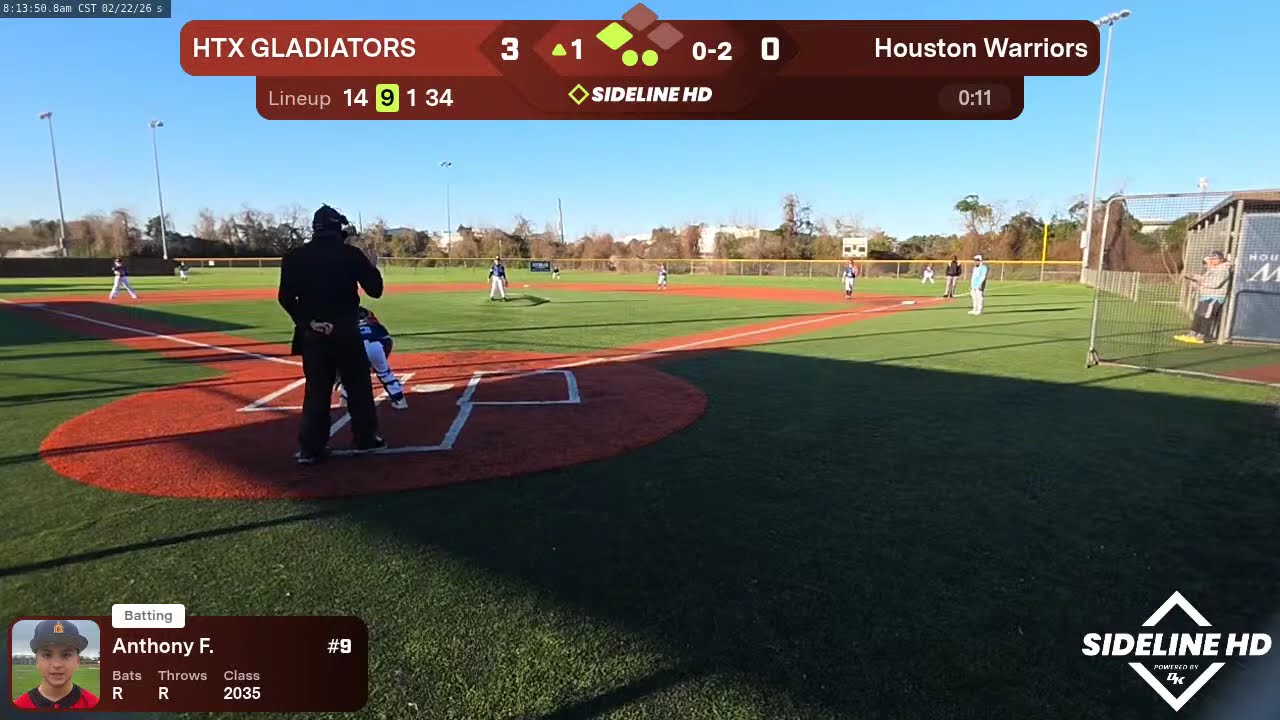 HTX GLADIATORS @ Houston Warriors (2026.02.22)