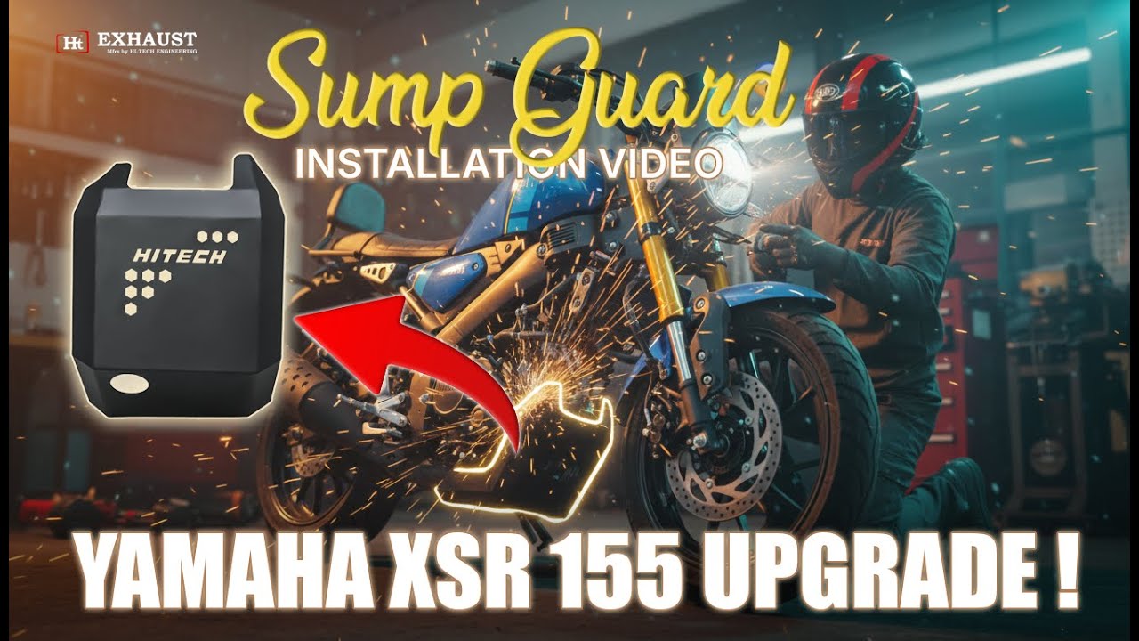XSR 155 SUMP GUARD INSTALLATION VIDEO HT SUMP GUARD 