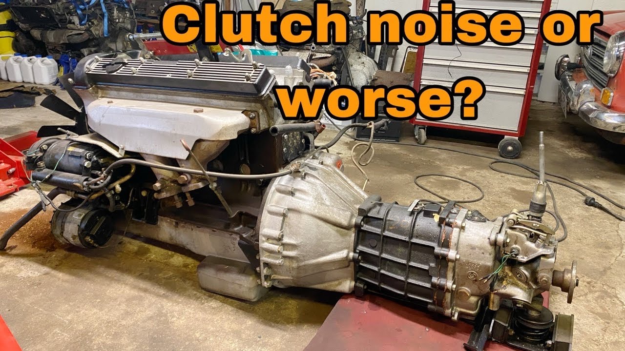 Clutch Noise or Transmission? - Jaguar XJC Manual Restoration Project