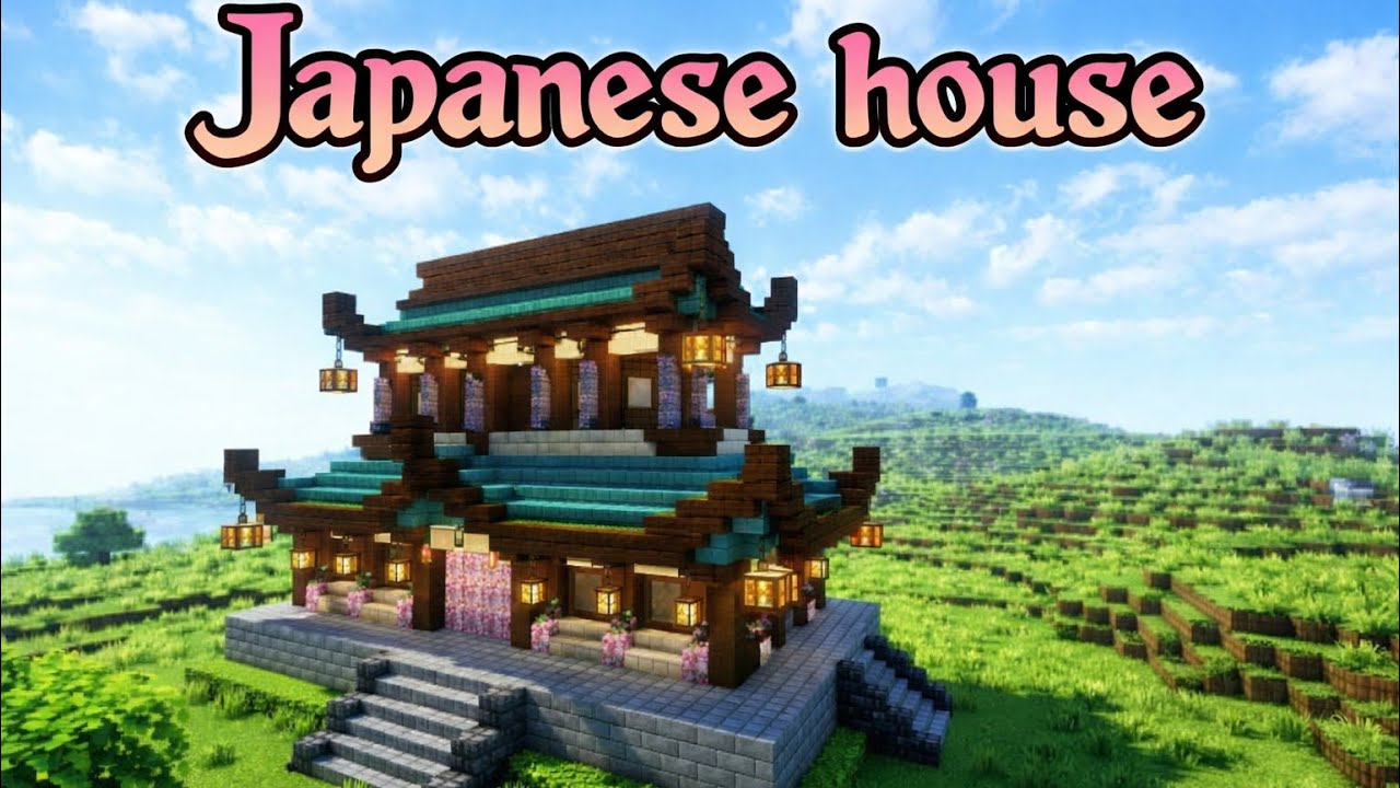 Minecraft: special Japanese house