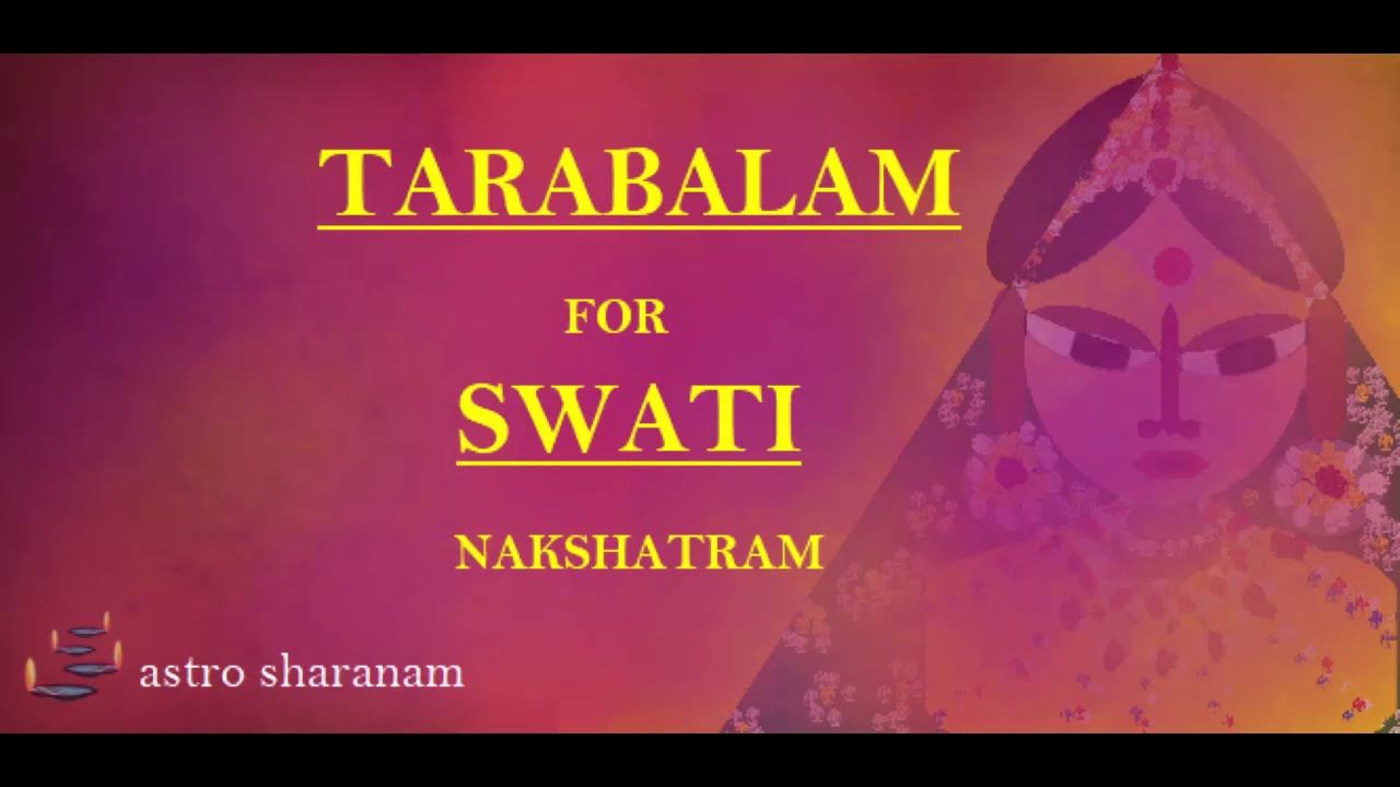 Tarabalam for Swati Nakshatram