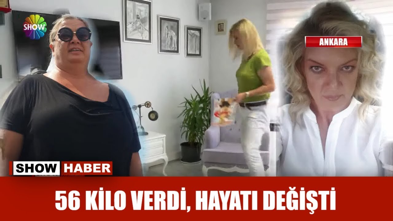 56 kilo verdi, hayatı değişti