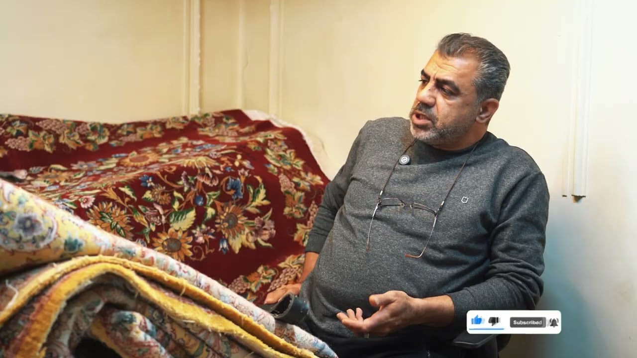 نجات فرش‌های تاریخی ایران | هنر مرمت با استاد صدیقی.Saving the Soul of Persian Rugs