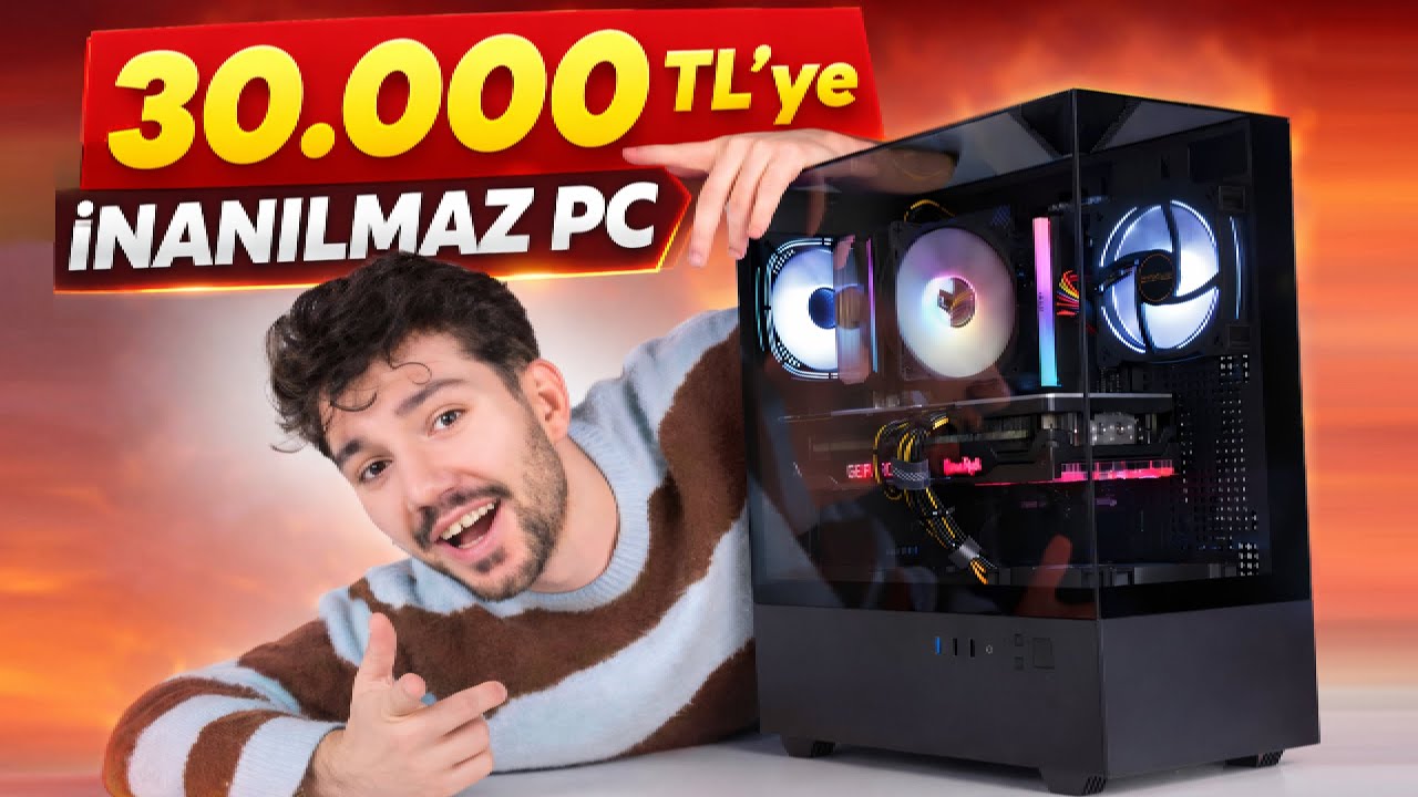 30.000 TL'ye İNANILMAZ OYUN BİLGİSAYARI TOPLADIM