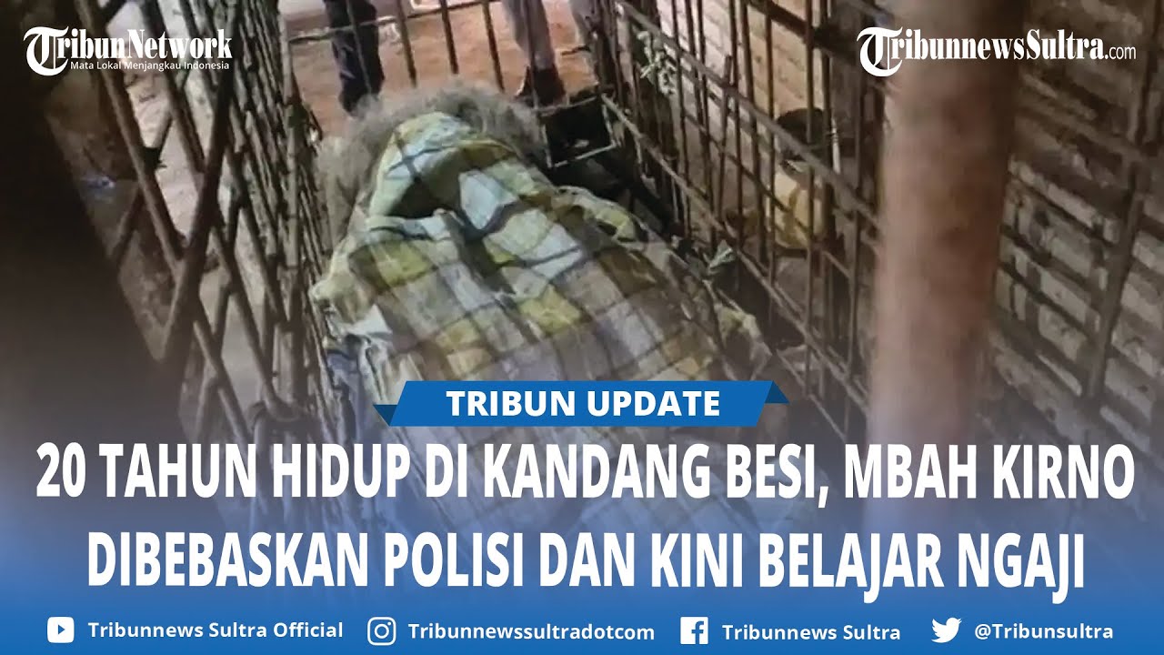 Sosok Mbah Kirno, 20 Tahun Dikurung di Kandang Besi Ponorogo, Makan Besi, Disebut Ancam Keluarga