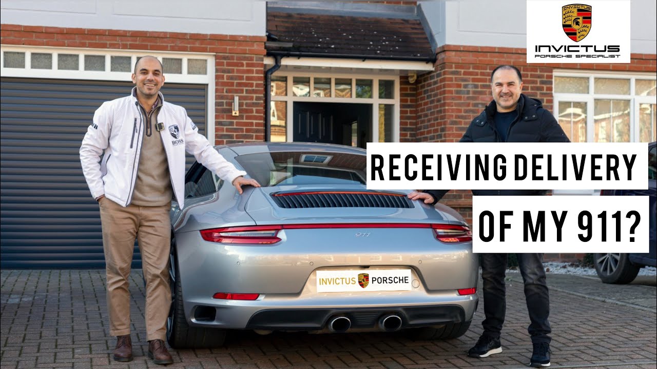 First Time Seeing My Porsche 911 Carrera 4S (991.2) On The Driveway