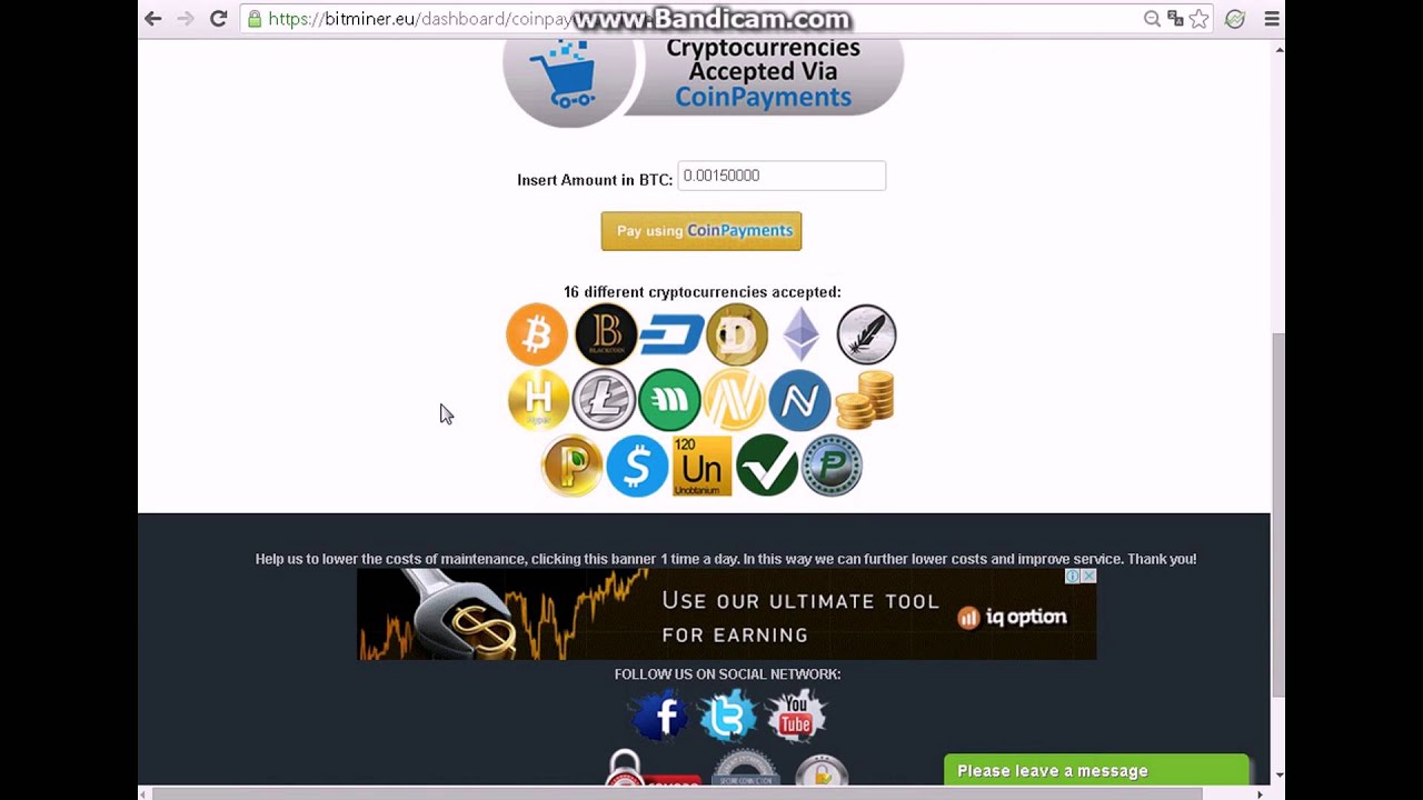 Новый проект облачного майнинга  bitminer