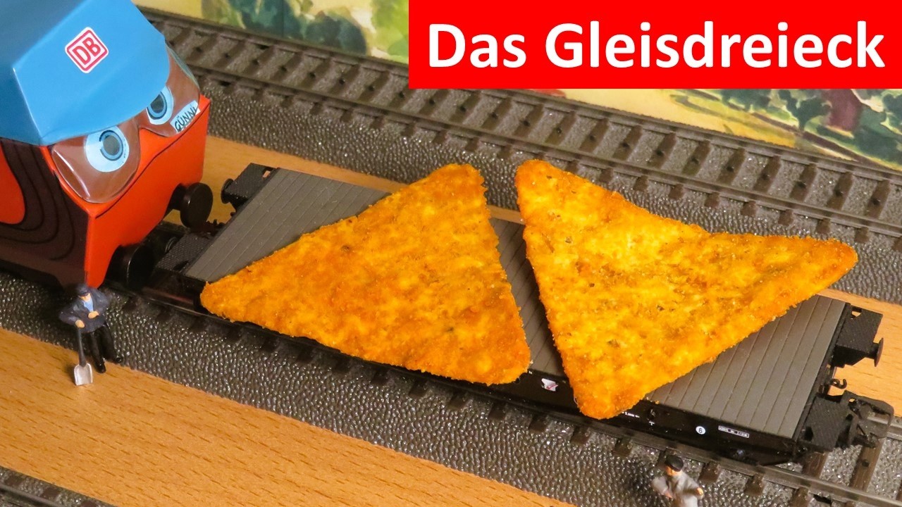 Das Gleisdreieck. Und Du fährst in alle Richtungen!