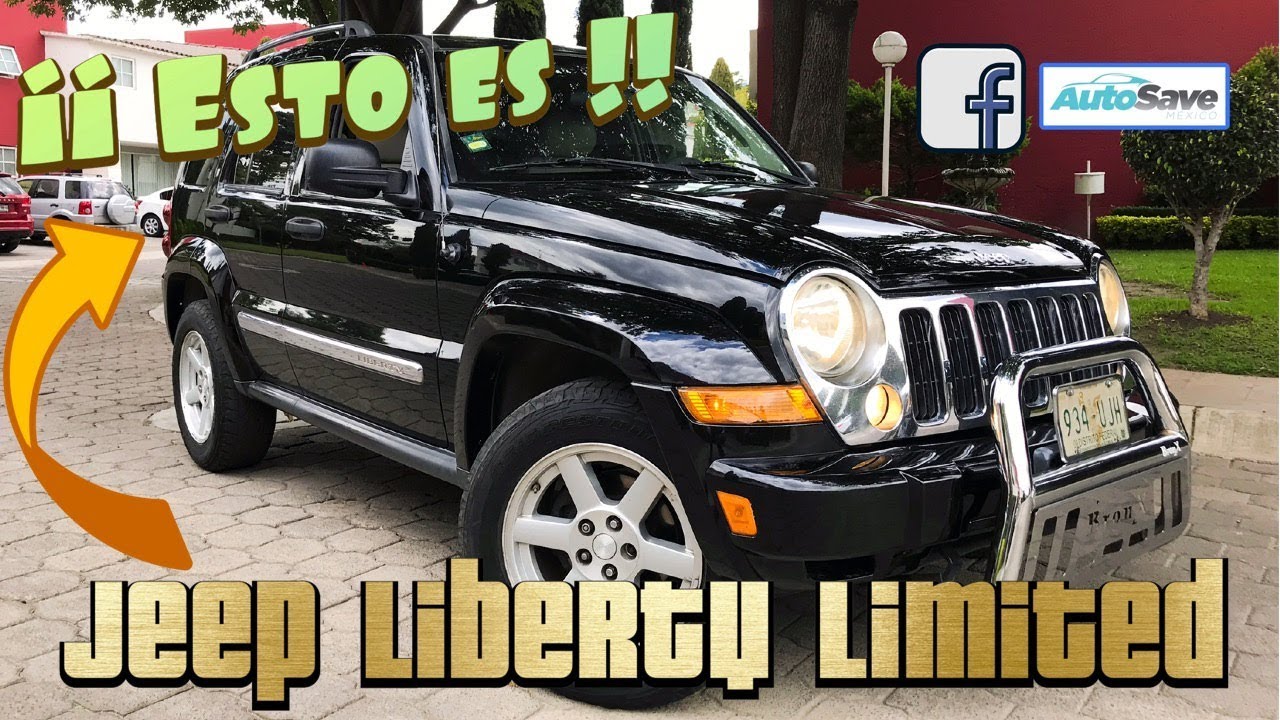 RESEÑA JEEP LIBERTY 2006 LIMITED PIEL AUTOMATICA 3.7 L 213 HP 4X2 PRUEBA MANEJO AUTO SAVE MEXICO